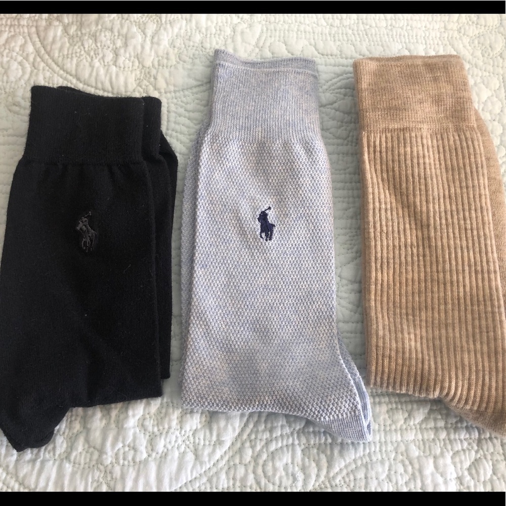 Men’s dress socks three pack.
